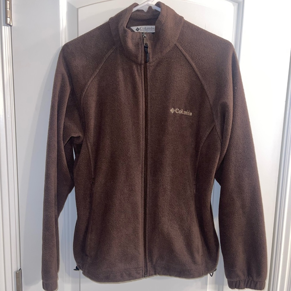 Brown Columbia zip jacket
